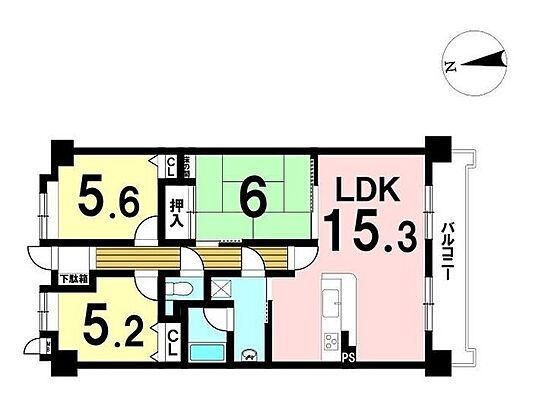 間取り アピエス桑名 12階/-