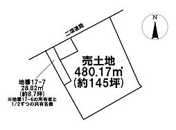 三重郡川越町南福崎 建築条件なし土地