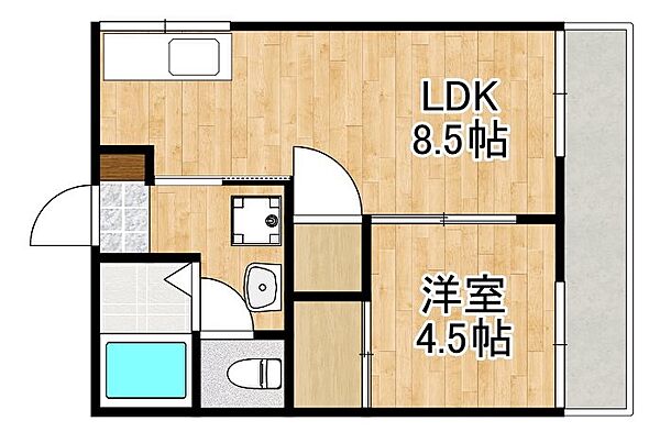 同じ建物の物件間取り写真 - ID:246005441450