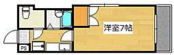 メゾン・エスプリ国分 1Kの間取図画像