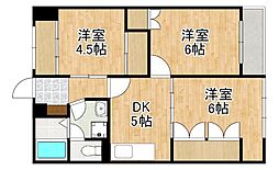 ROYALCITY奈良田 3DKの間取図画像