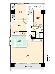 アーネスト北本町 4LDKの間取図画像