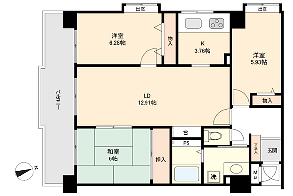 間取り：323000494734