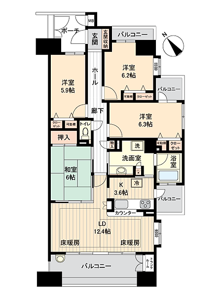 間取り：323000494735