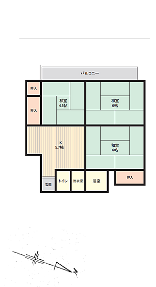 間取り：315000034110