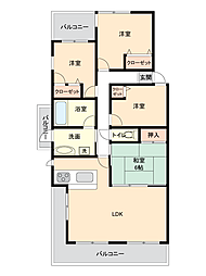 センチュリーパーク22街区 4LDKの間取図画像