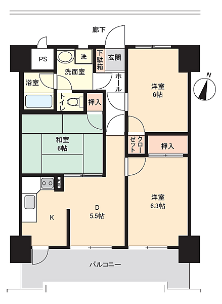 間取り：344000018847