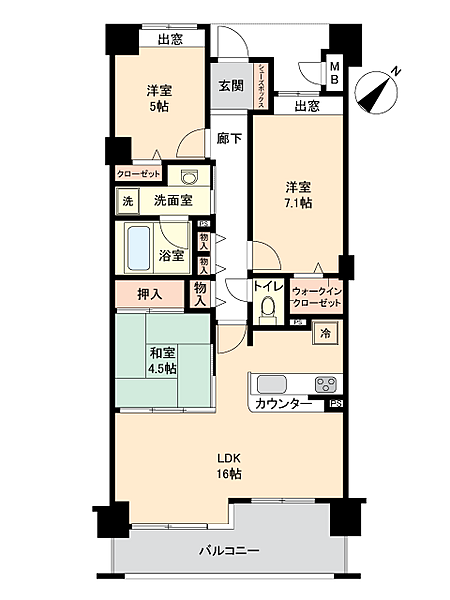 間取り：345000046310