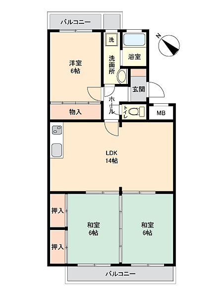 間取り：335000035062