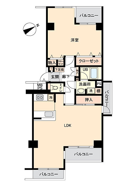 間取り：334000271095