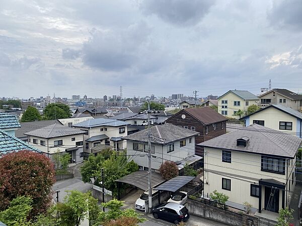 二階からの景色