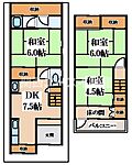 福万寺町南2丁目貸家のイメージ