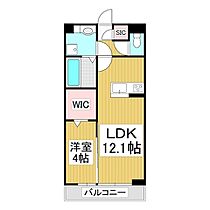 コンフォーティア中洲II　B棟  ｜ 長野県諏訪市大字中洲（賃貸マンション1LDK・3階・41.67㎡） その2