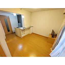 レオパレスケンズ　スター 211 2階2DKのリビング/ダイニング