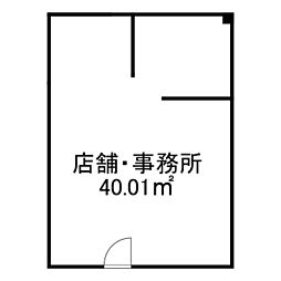 元町ビルディング ワンルームの間取図画像