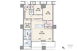 間取図画像 2SLDK