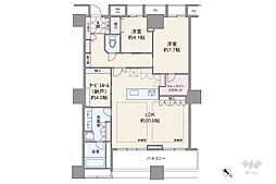 間取図画像 2SLDK