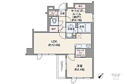 間取図画像 1SLDK