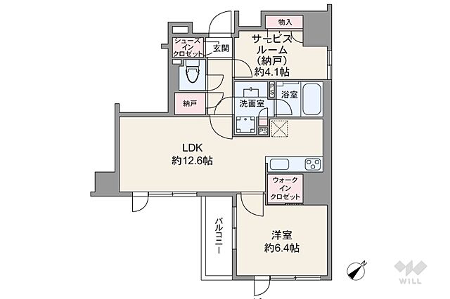 間取り ピアース銀座レジデンス 7階/-