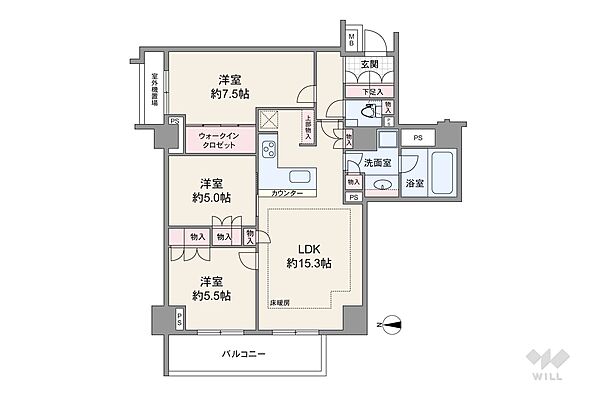 間取り：313004375565