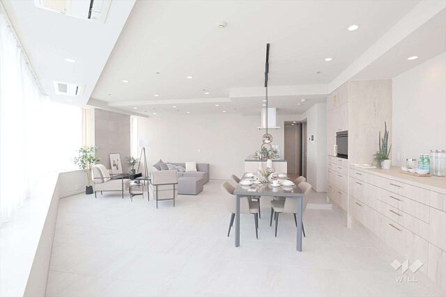 リビング/ダイニング 白金タワー 38階/-