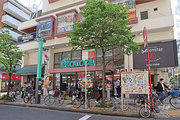 ピーコックストア(恵比寿店)の外観