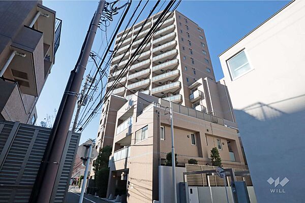 渋谷神山町レジデンスの外観(東側から)