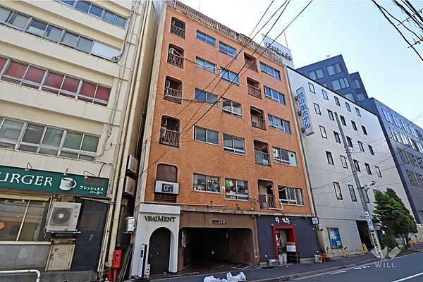 バルミー五反田の外観（南東側から）