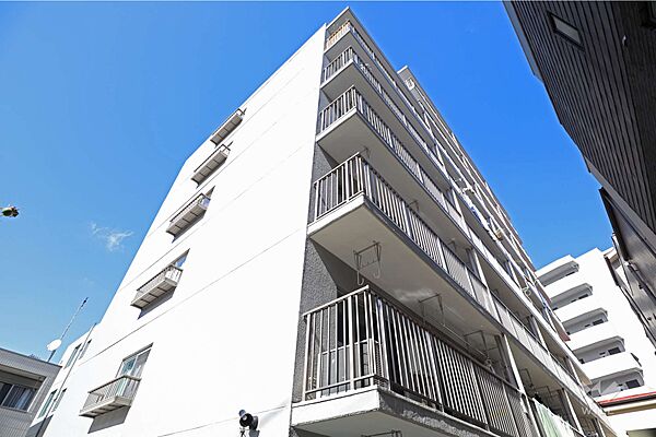 メゾン代々木の外観(北東側から）