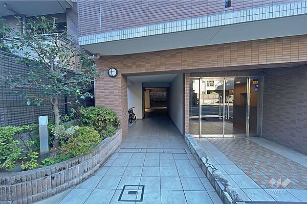 駐輪場入り口