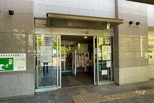 港南図書館の外観