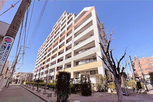 アールブラン大井町ミュゼの外観（南東側から）
