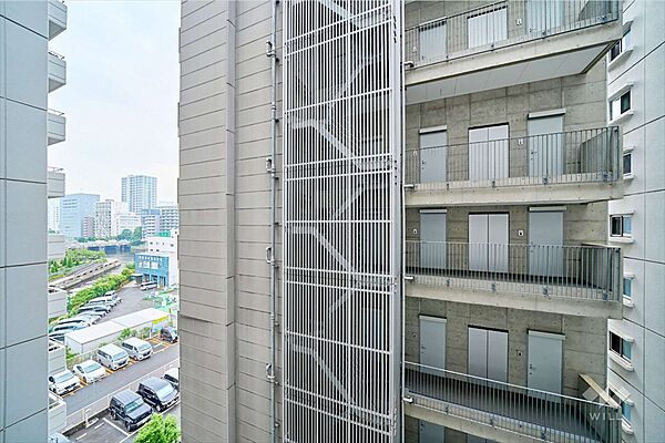 バルコニーからの眺め（南東方向）