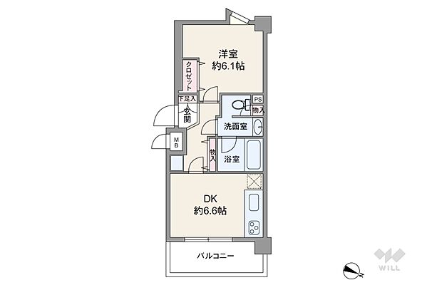 間取り ランドステージ代々木の杜 2階/-