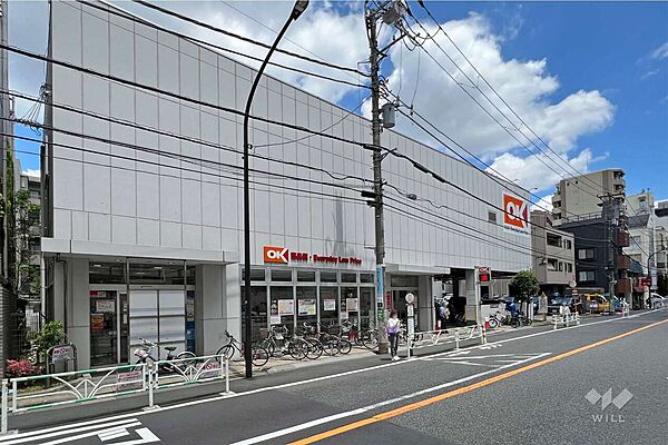 オーケー(初台店)の外観
