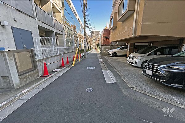 敷地北側道路