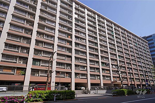 大森駅前住宅1号棟の外観（北西側から）