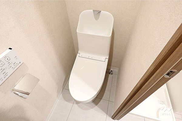 トイレすっきりとした空間でとても綺麗です。