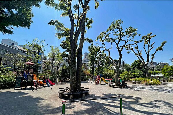 鍋島松濤公園の外観