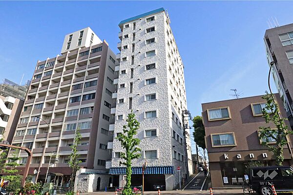 マンションヴィップ目黒の外観(北西側から)