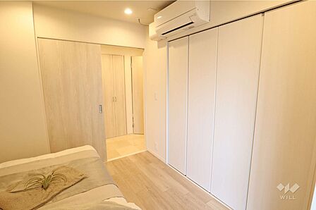 洋室クローゼット付きです。