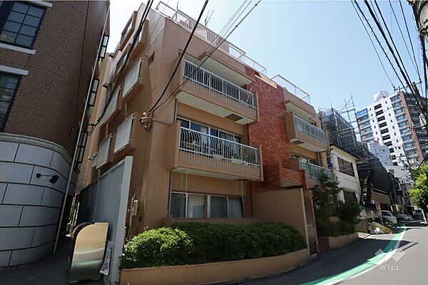 ライオンズマンション目黒第2の外観(北東側から)