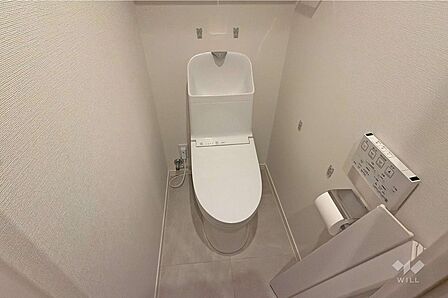 トイレすっきりとした空間でとても綺麗です!