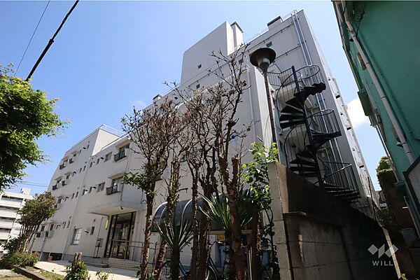 ニュー目黒台ハイツの外観(北西側から)