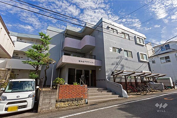西小山フラワーハイツの外観（北西側から）