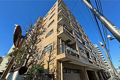 外観：エクセル南品川の外観（南東側から）