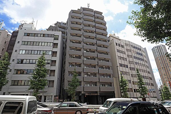 ダイアパレス代官山の外観（北東側から）