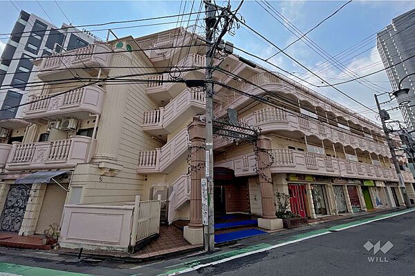キャッスルマンション代官山の外観（北西側から）