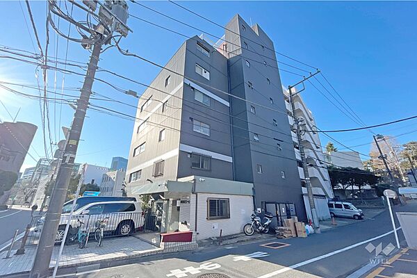原宿第2コーポの外観(北東側から）