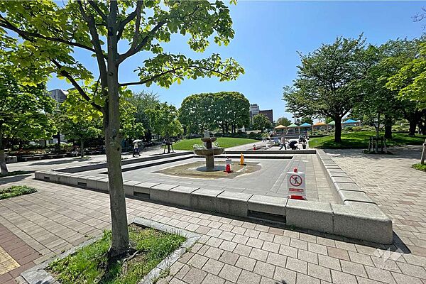 しながわ中央公園の外観